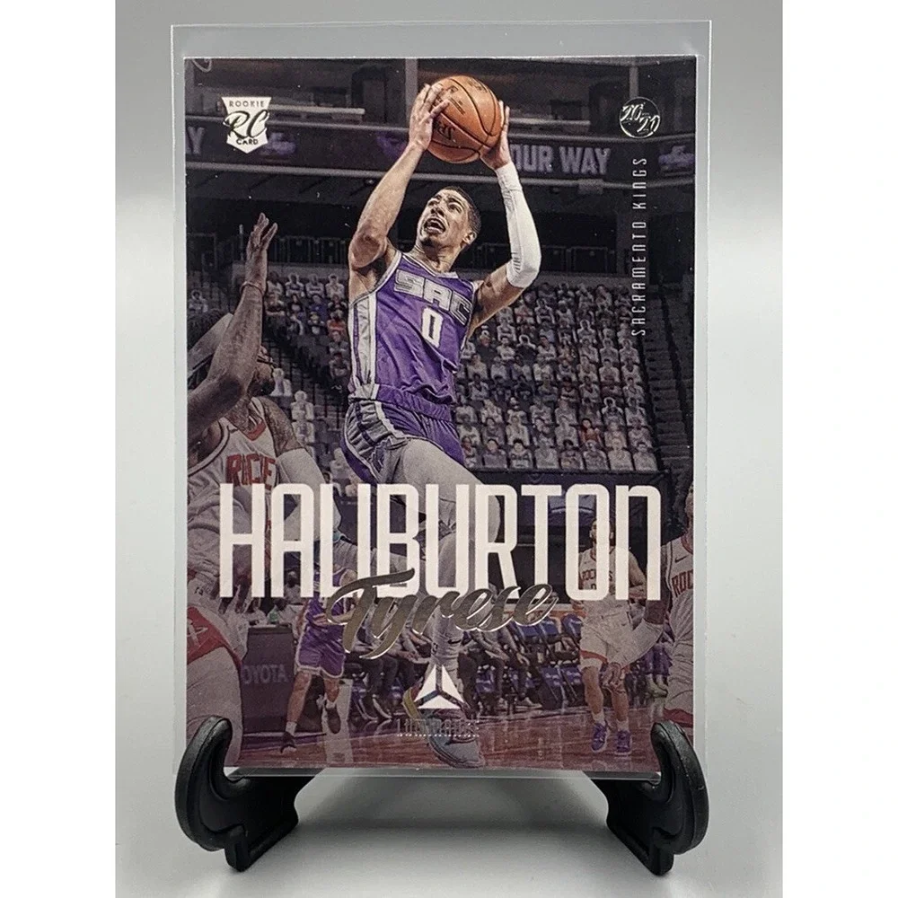 2020-21 Panini Chronicles TYRESE HALLIBURTON Luminance Rookie‎ RC #149 Kings